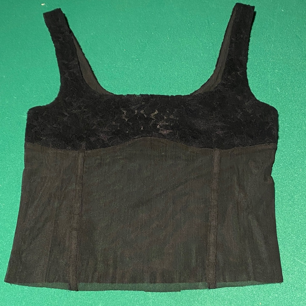 Kith Black Lace Pajama Top